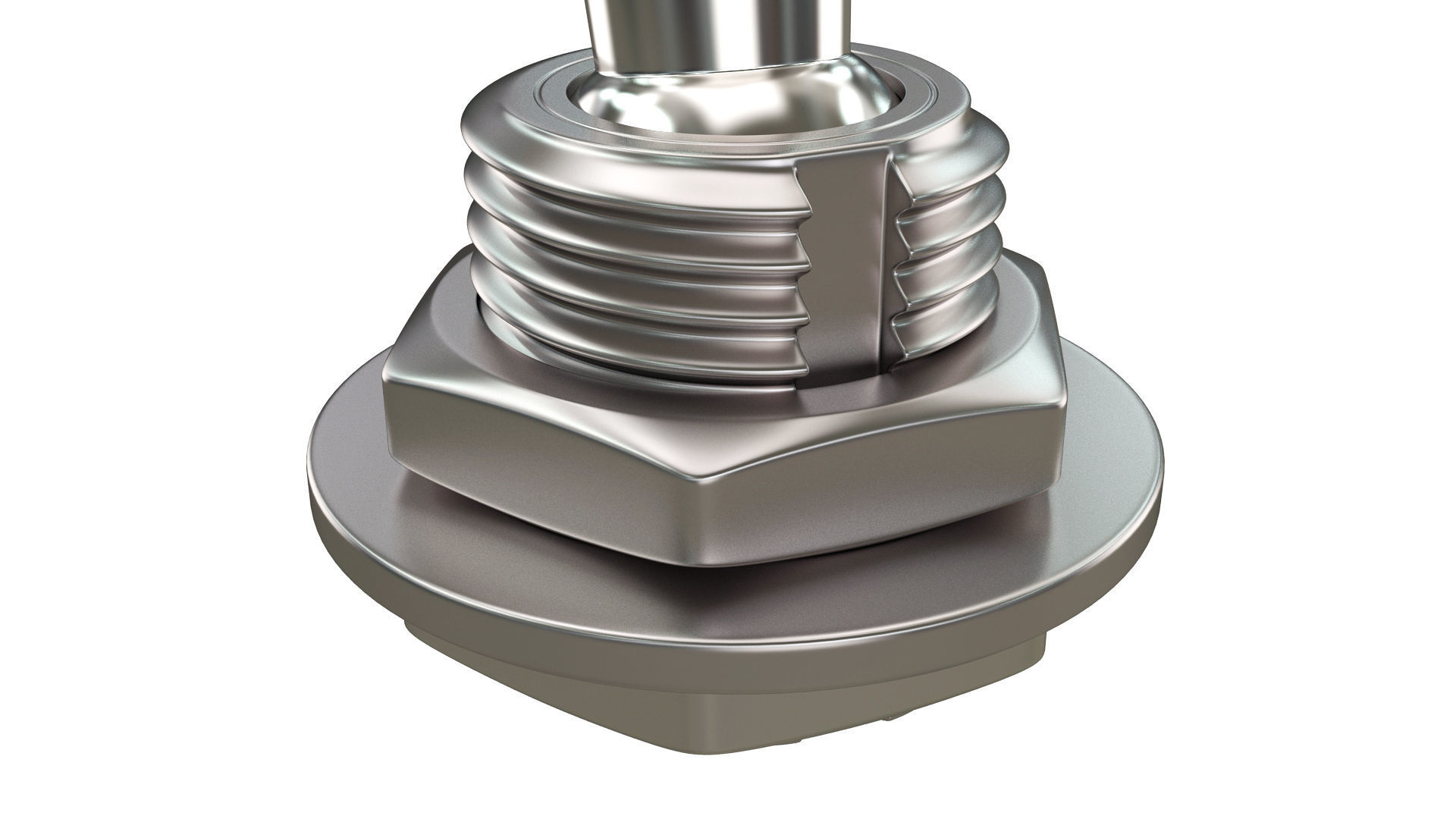 Toggle switch 3D model_6