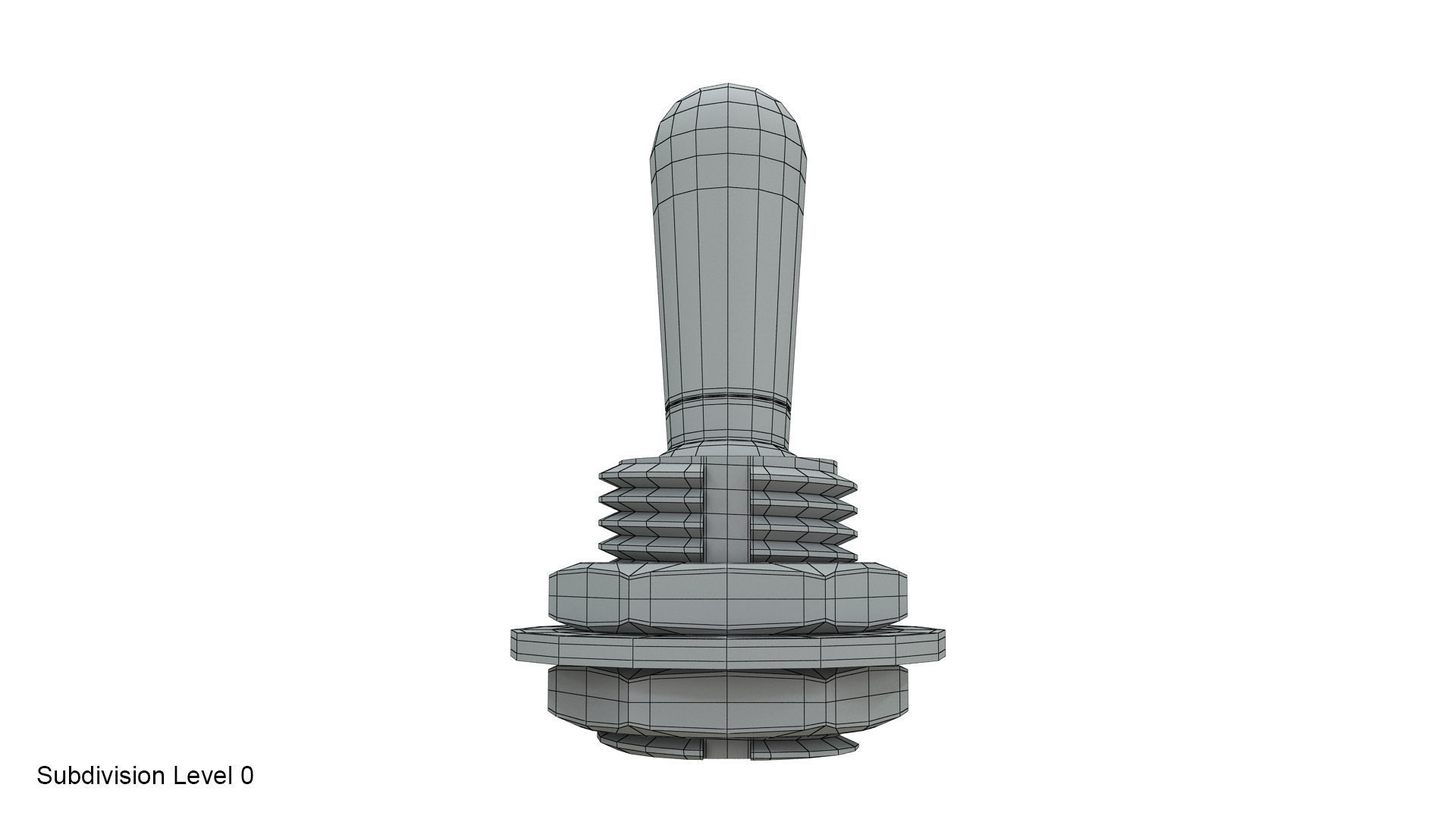 Toggle switch 3D model_14