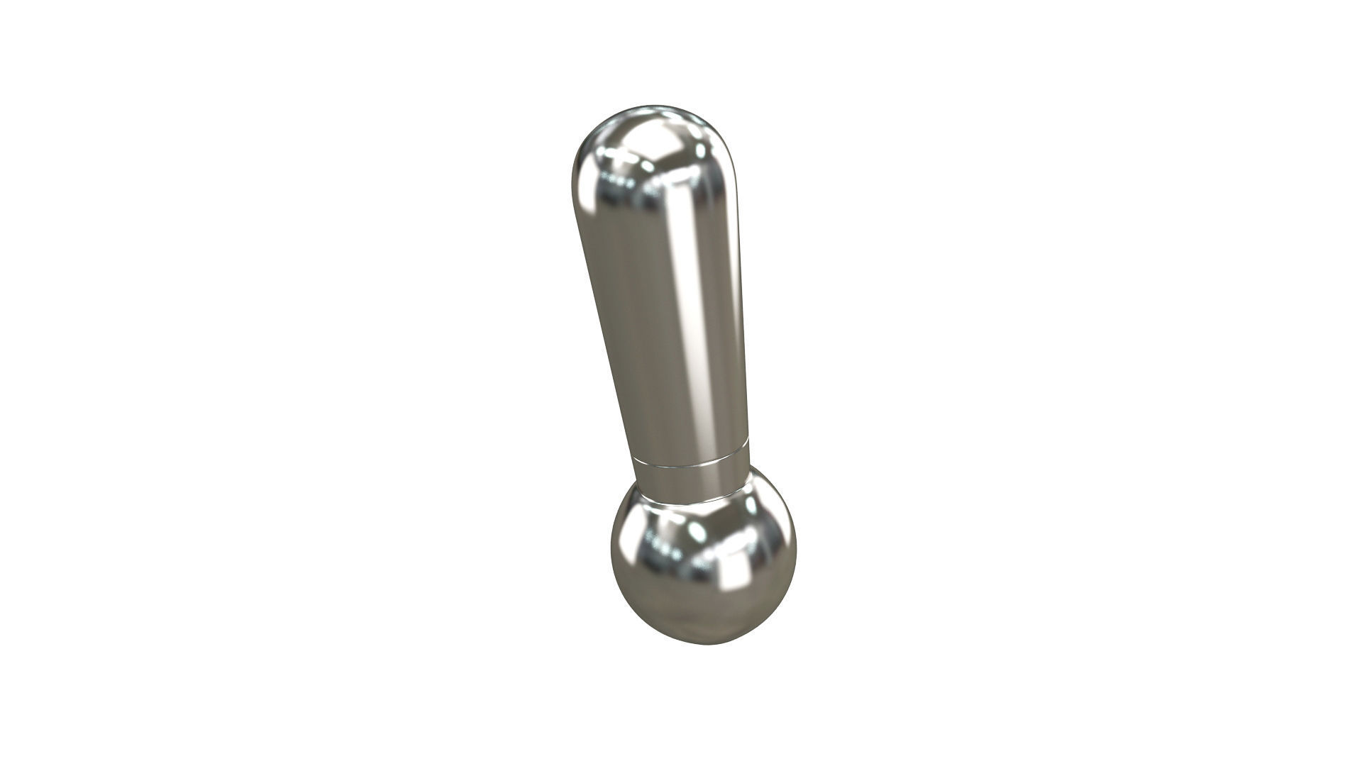 Toggle switch 3D model_7