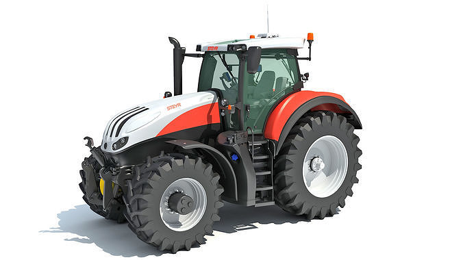 Steyr Tractor 3D model
