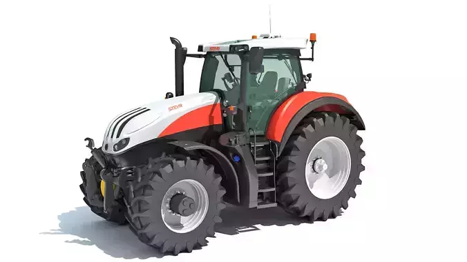 Steyr Tractor 3D model