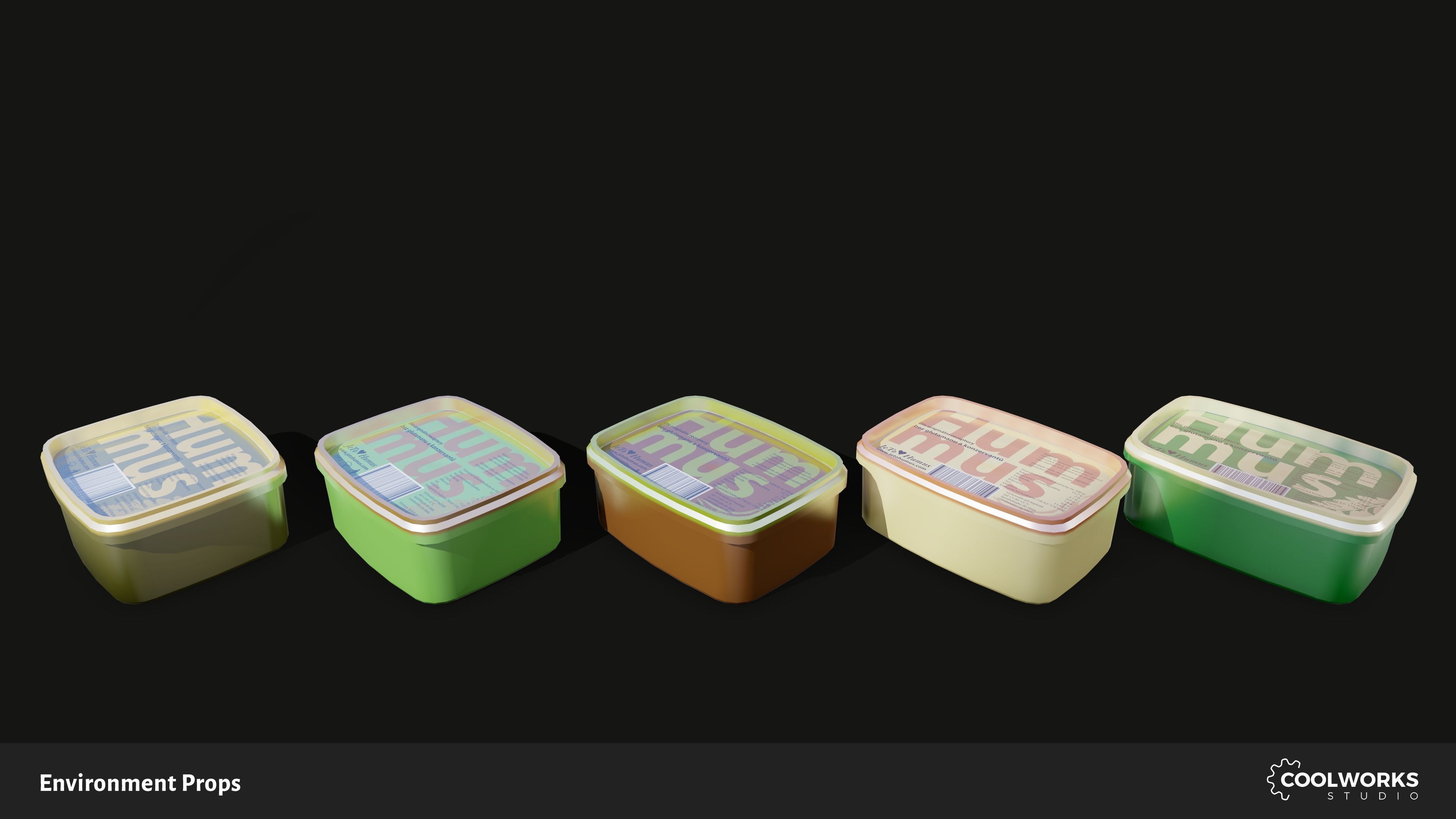 Environment Props Low-poly 3D model_10