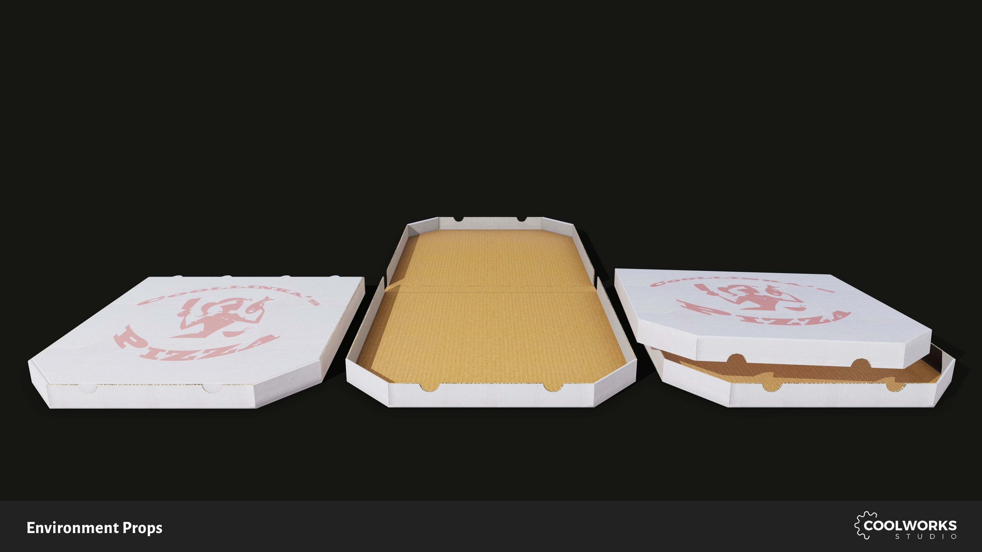 Environment Props Low-poly 3D model_8