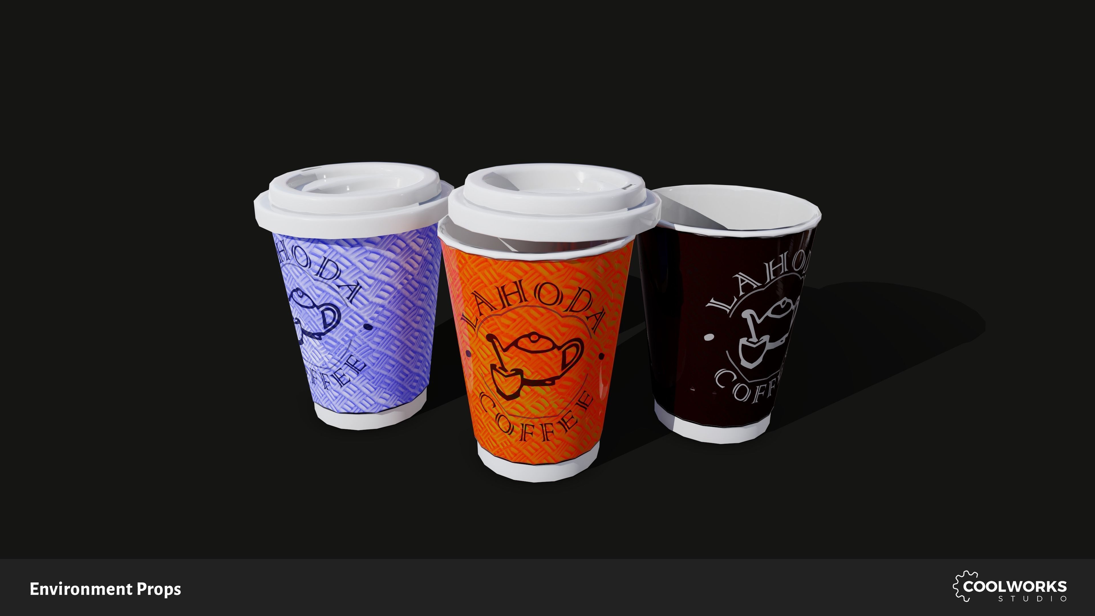 Environment Props Low-poly 3D model_13