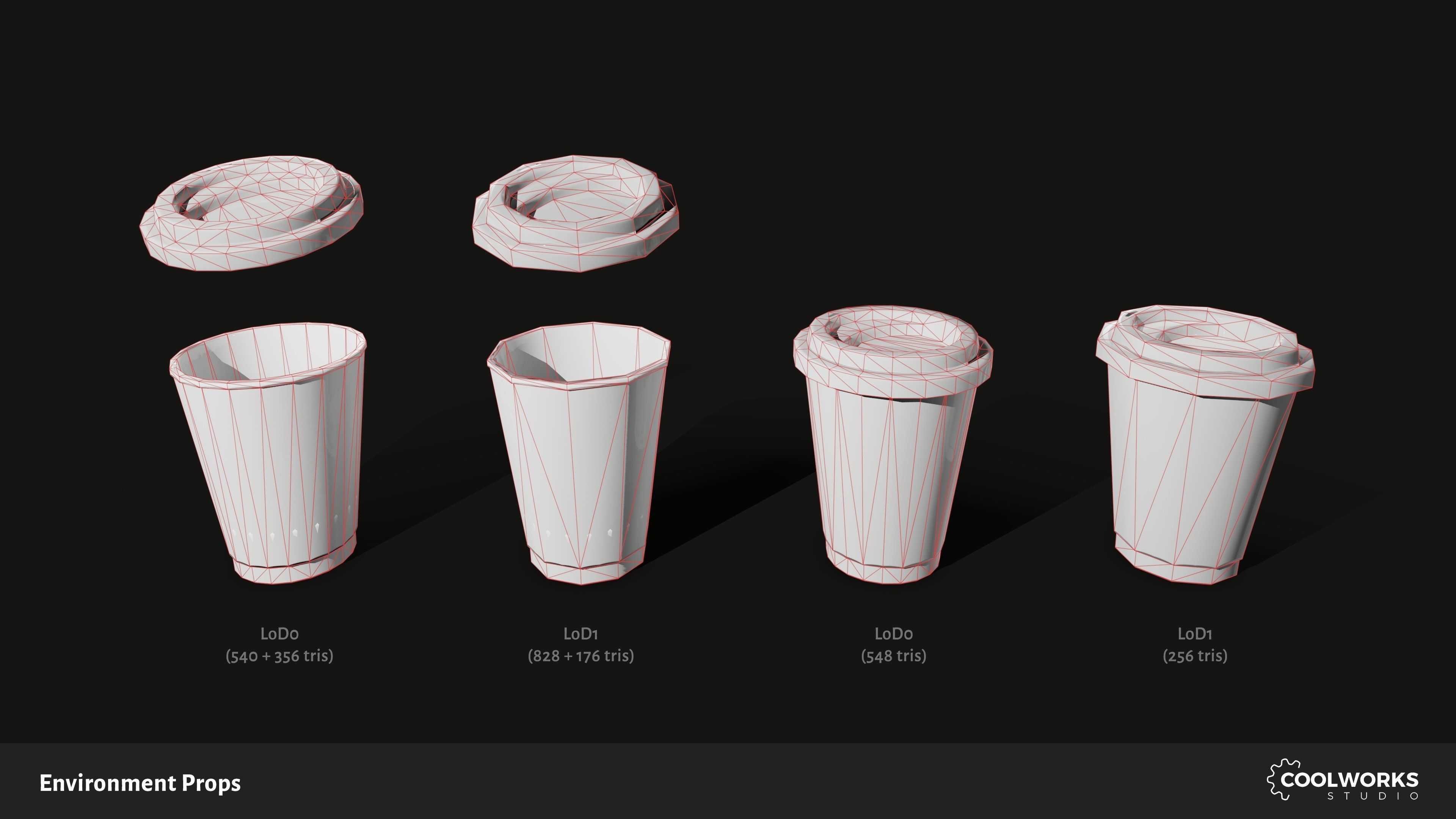 Environment Props Low-poly 3D model_5