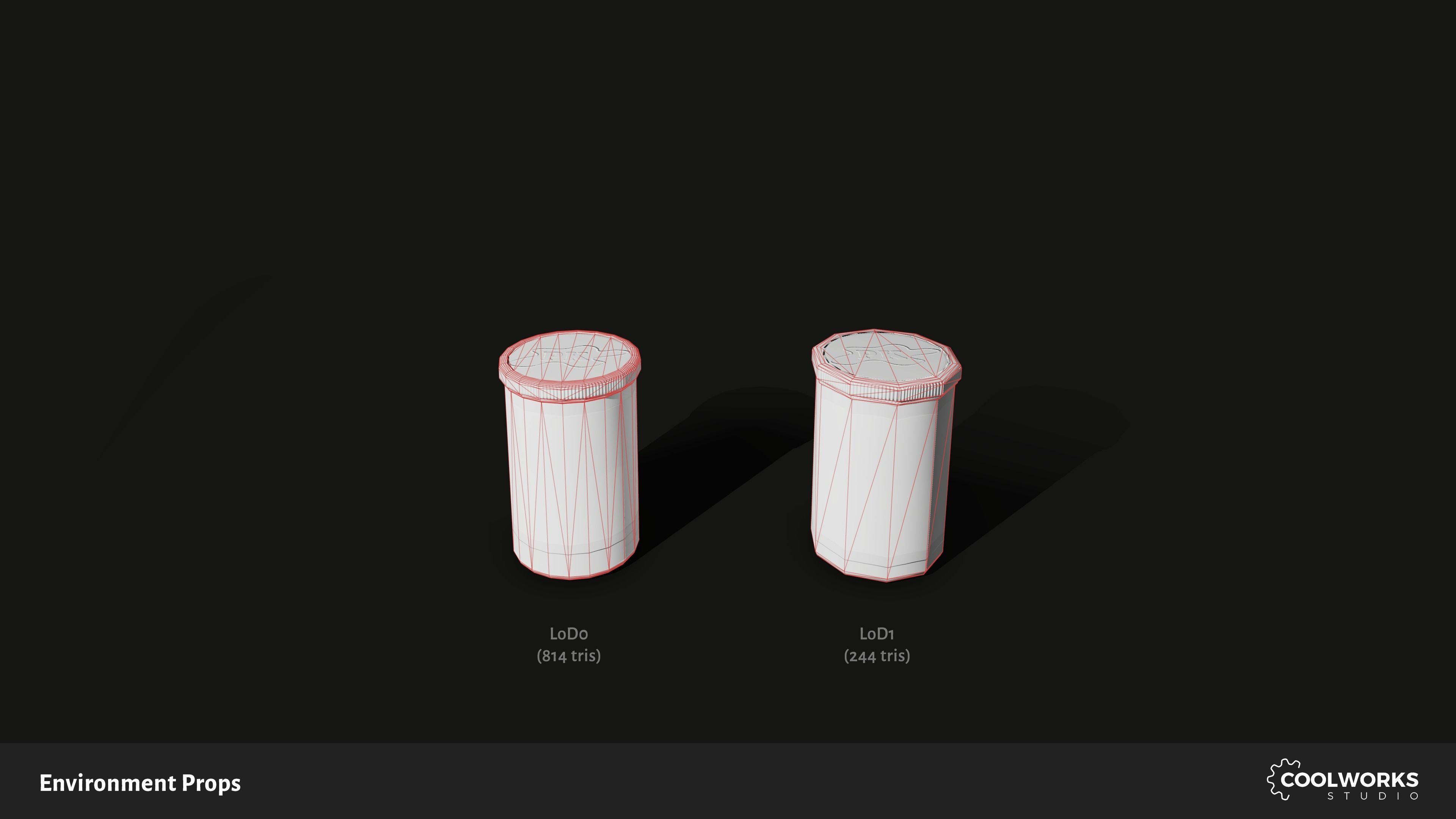 Environment Props Low-poly 3D model_21