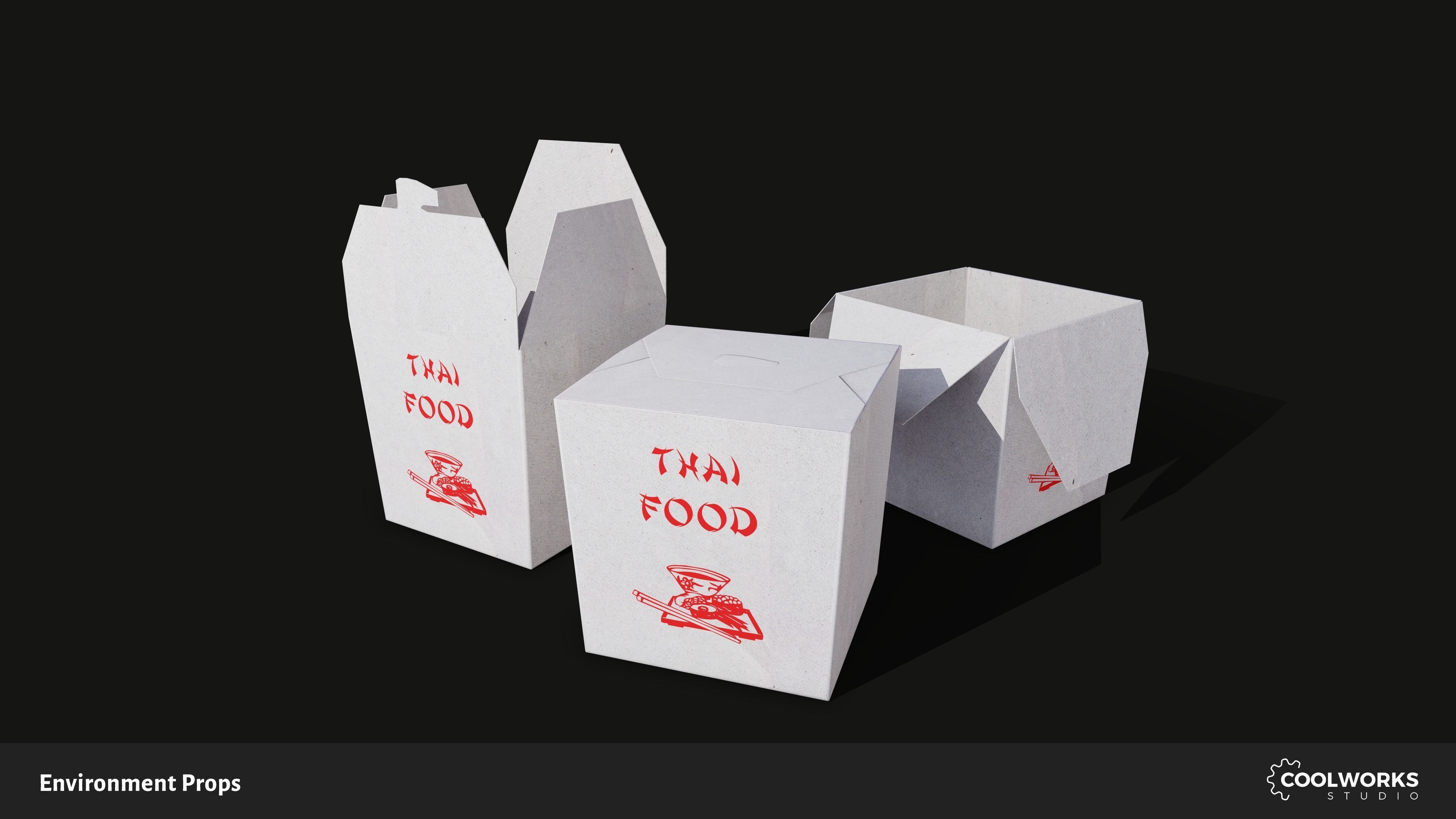 Environment Props Low-poly 3D model_6