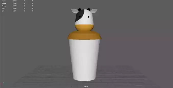 Cow Topper Cup