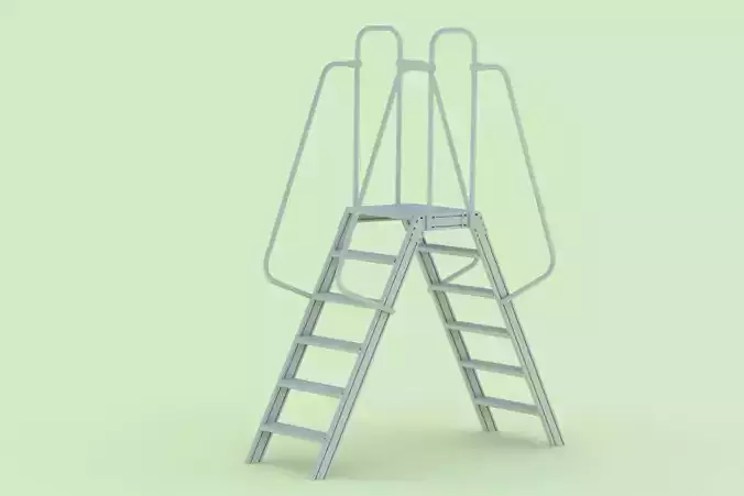 Double Sided Step Ladder 3D model