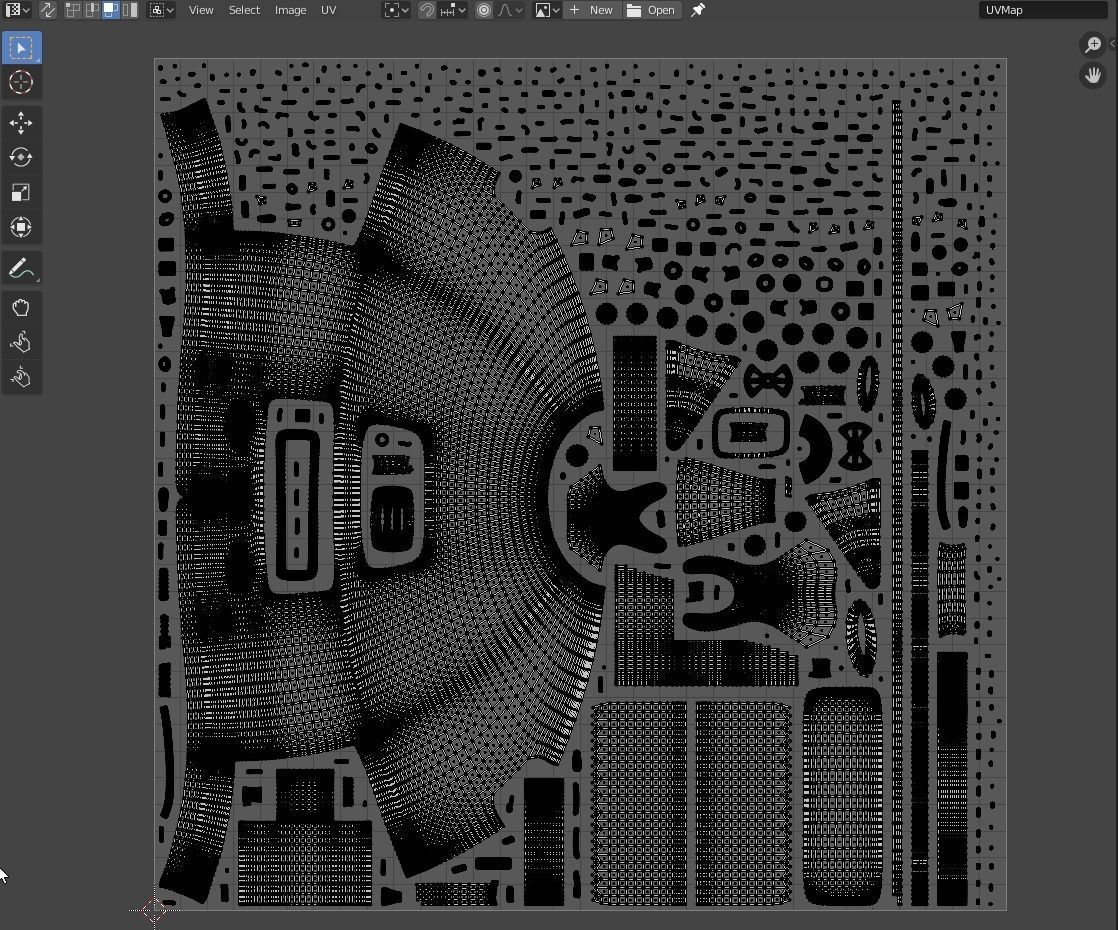 Stylized Airplane PBR 3D model_8