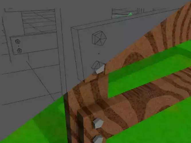 Low Poly Fence Pack 5 MODELS