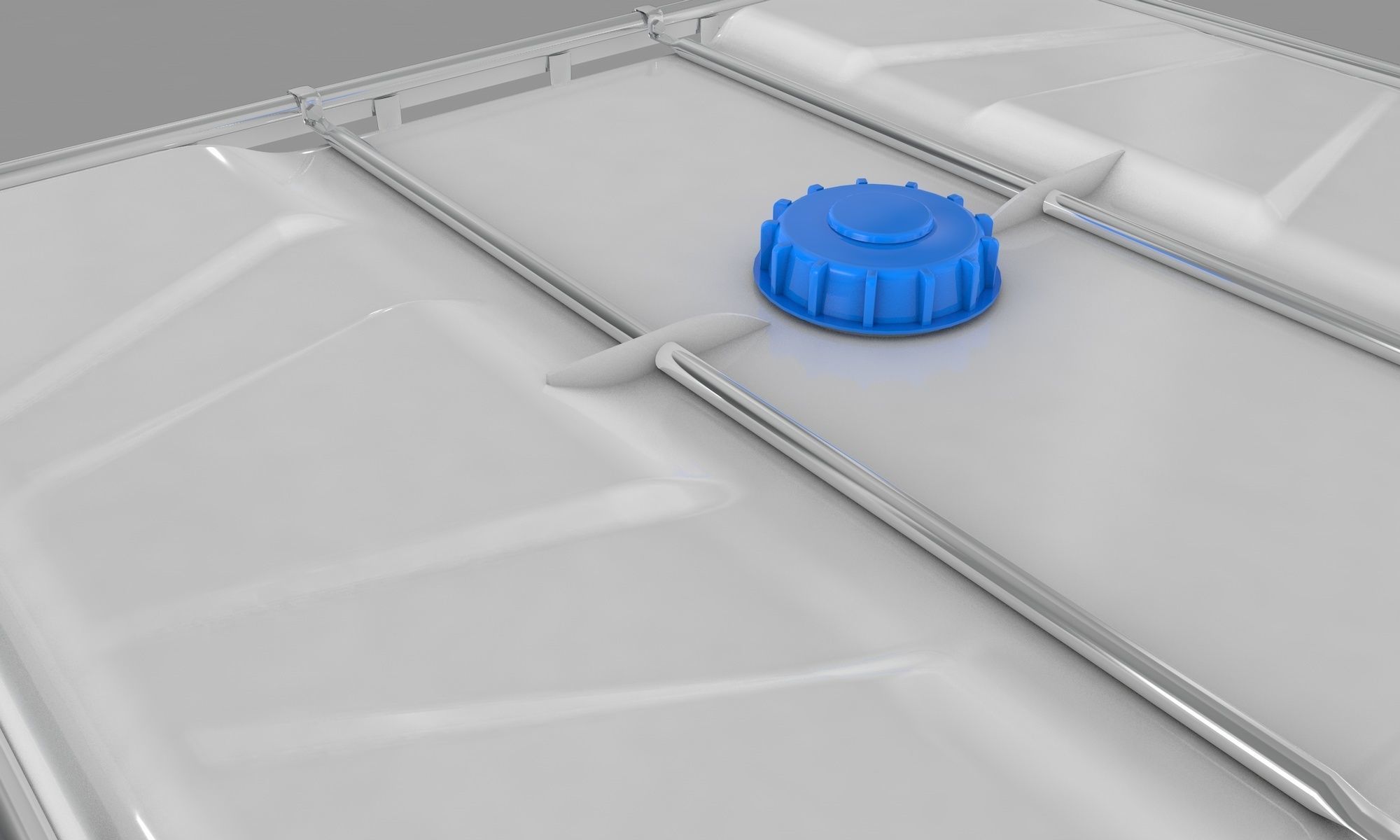 Water Tank IBC 3D model_10