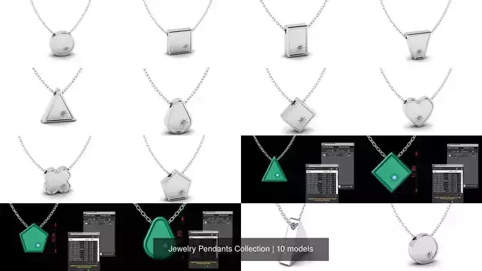 Jewelry Pendants Collection 