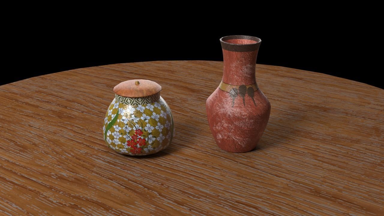 pot ancient 3D model_3