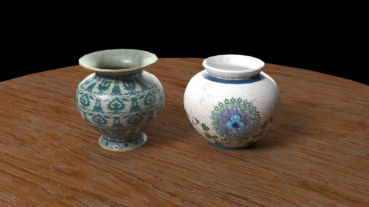 pot ancient 3D model_2