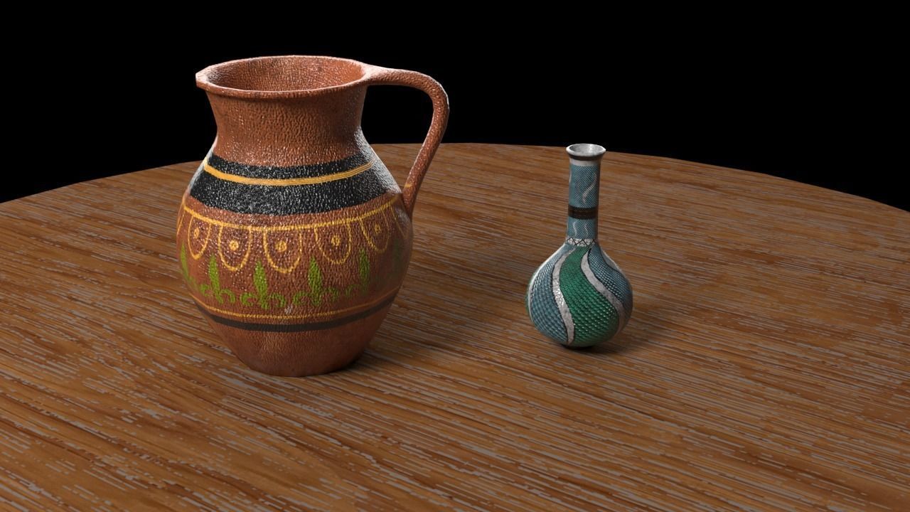 pot ancient 3D model_5