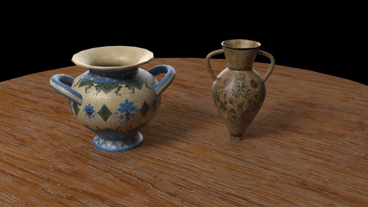 pot ancient 3D model_4