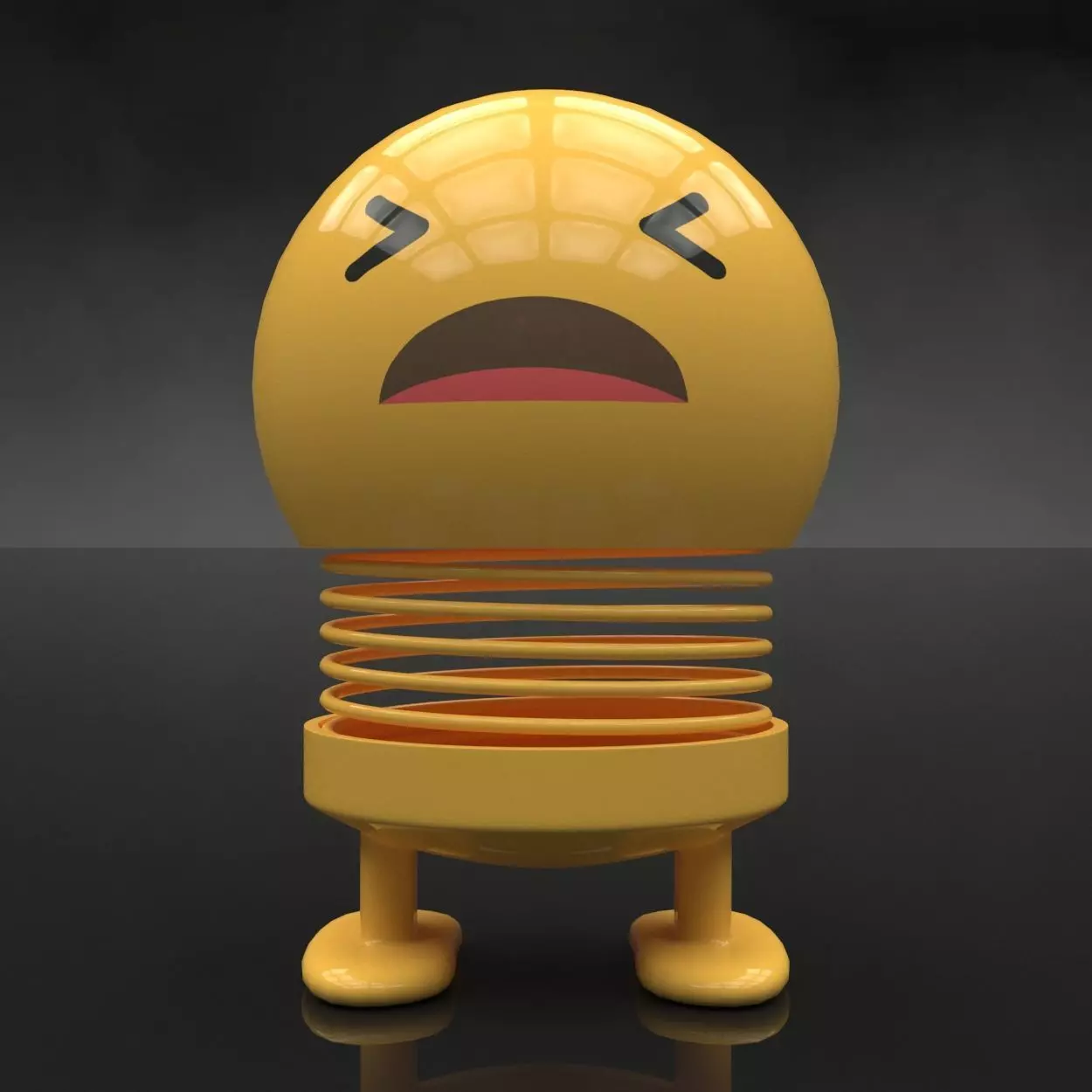 Spring emoji-9 3D model_0