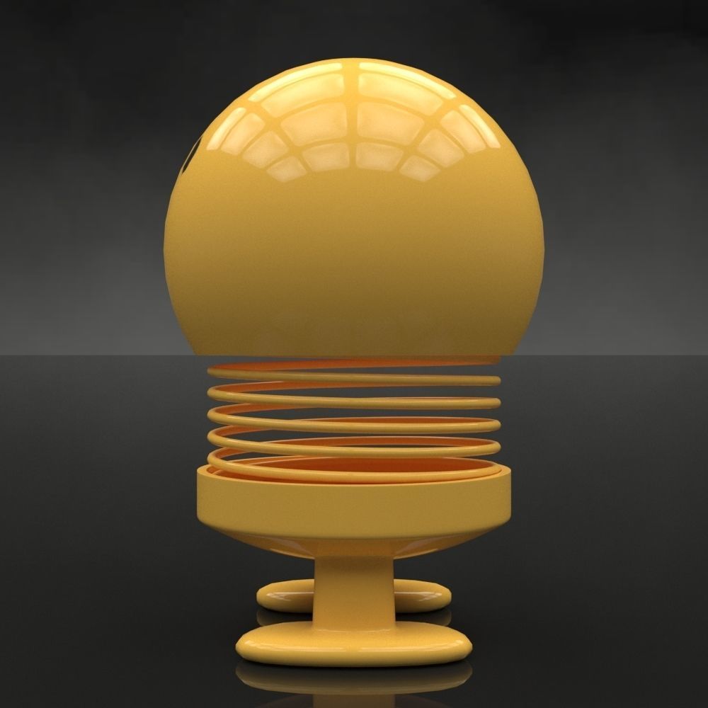 Spring emoji-8 3D model_2