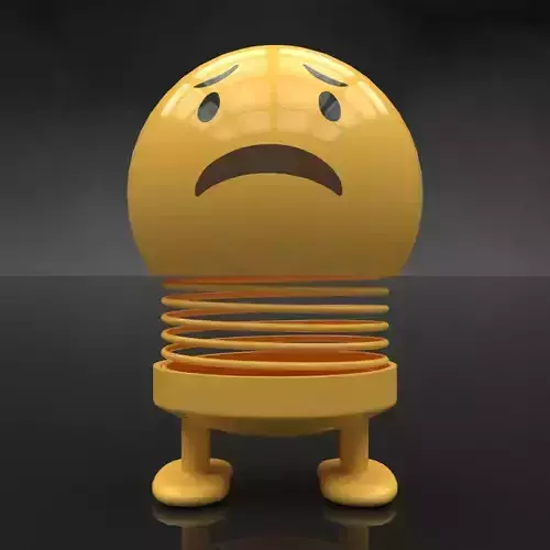 Spring emoji-3 3D model