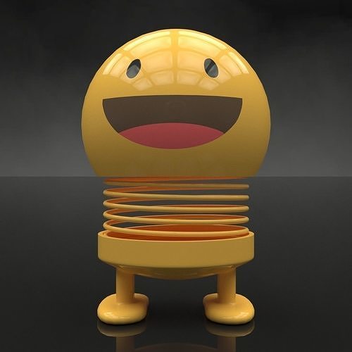 Spring emoji-2 3D model