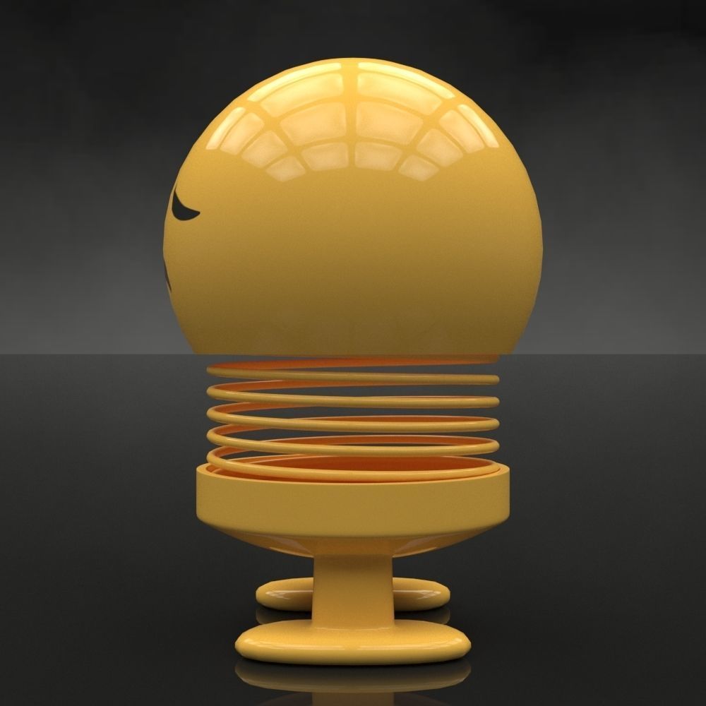Spring emoji-1 3D model_1
