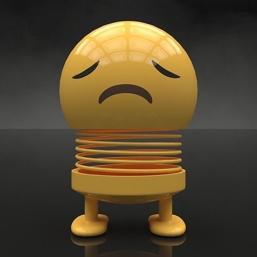Spring emoji-1 3D model