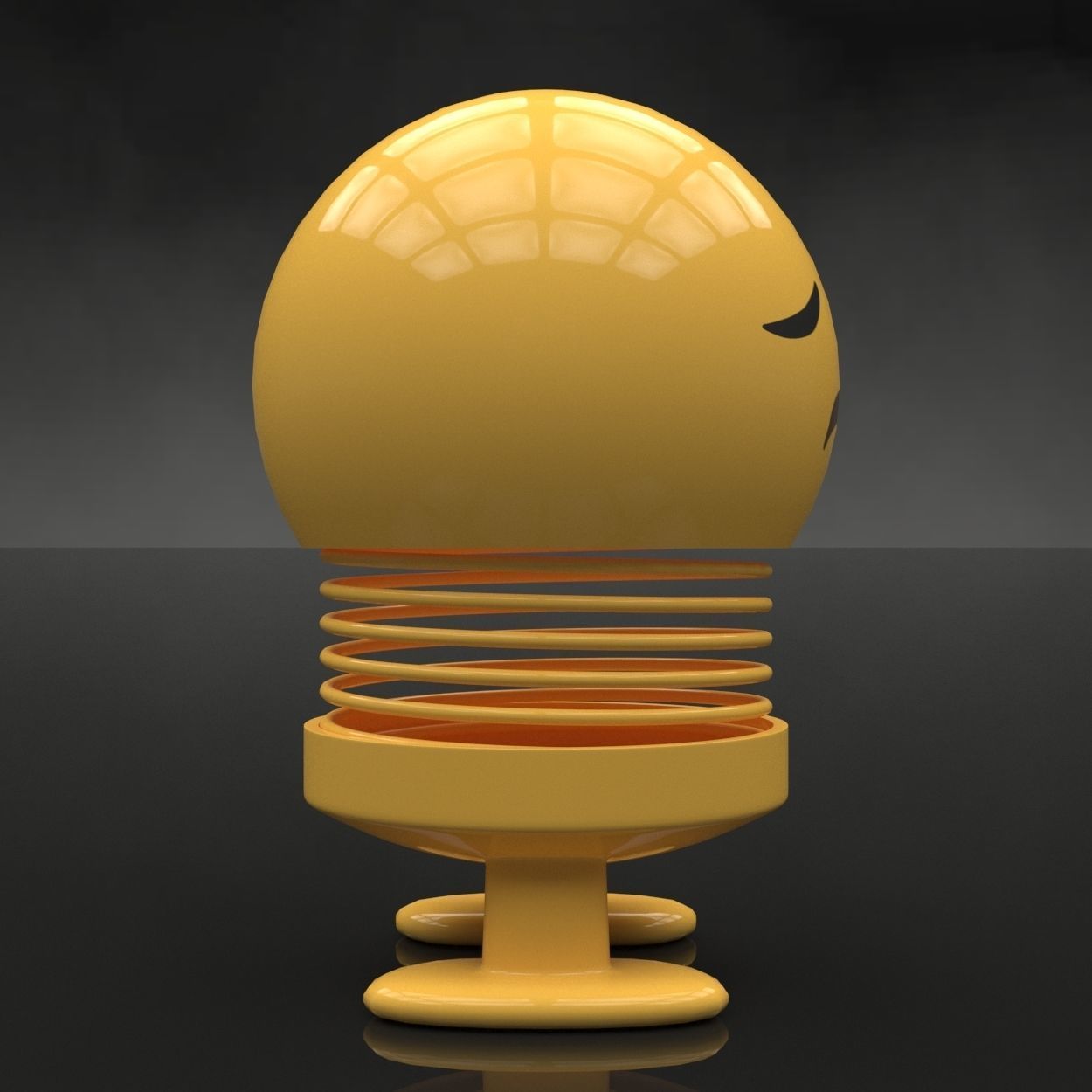 Spring emoji-1 3D model_2