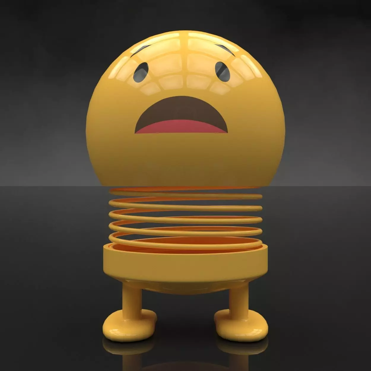 Spring emoji-6 3D model_0