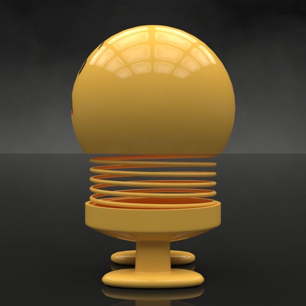 Spring emoji-6 3D model_2
