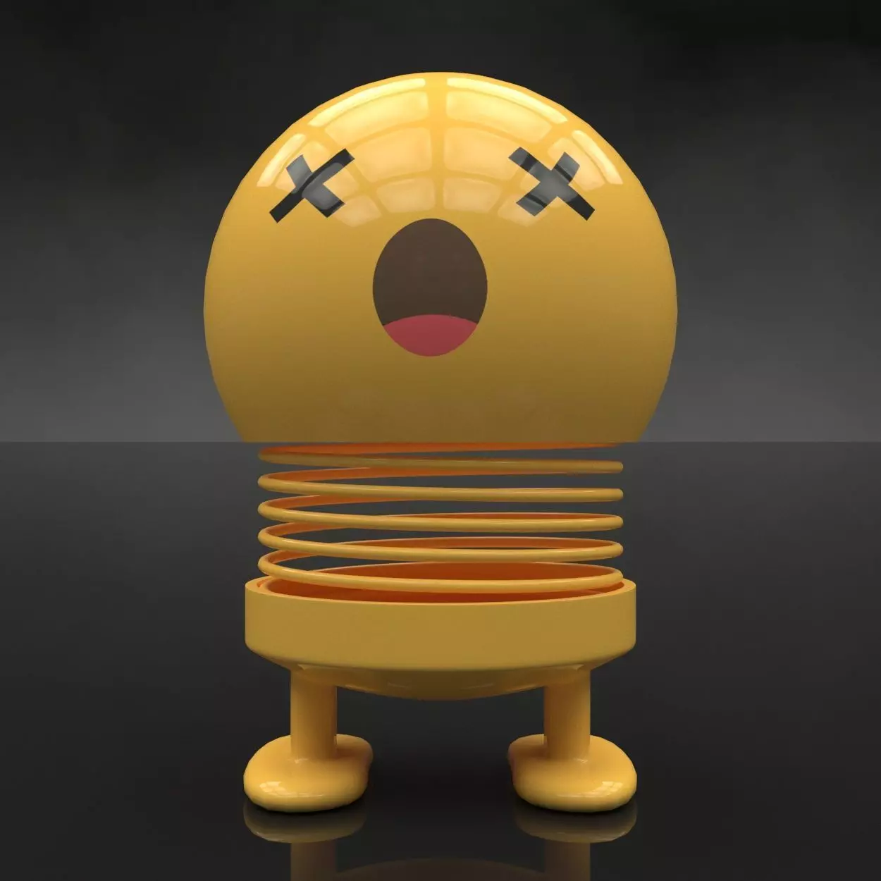 Spring emoji-15 3D model_0