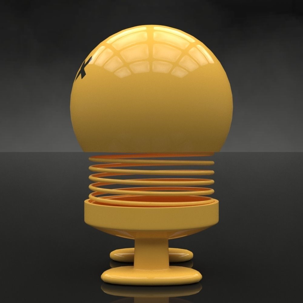 Spring emoji-15 3D model_2