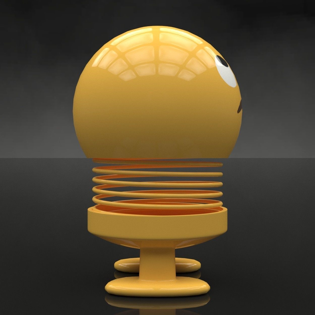Spring emoji-12 3D model_3