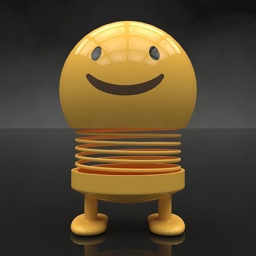 Spring emoji-18 3D model