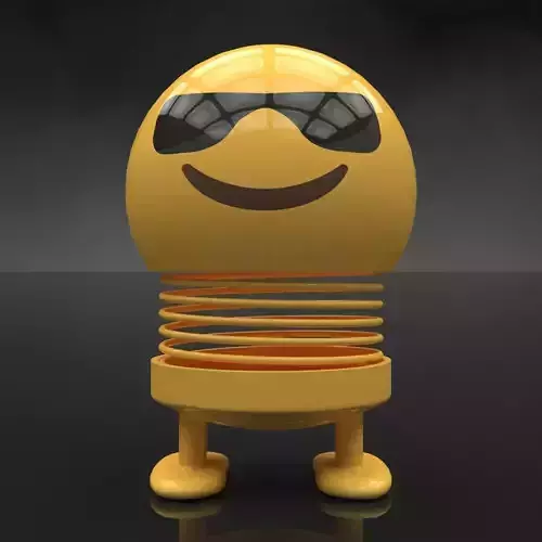Spring emoji-17 3D model
