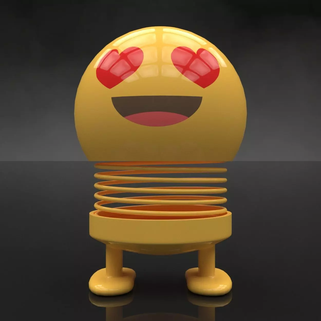 Spring emoji-11 3D model_0