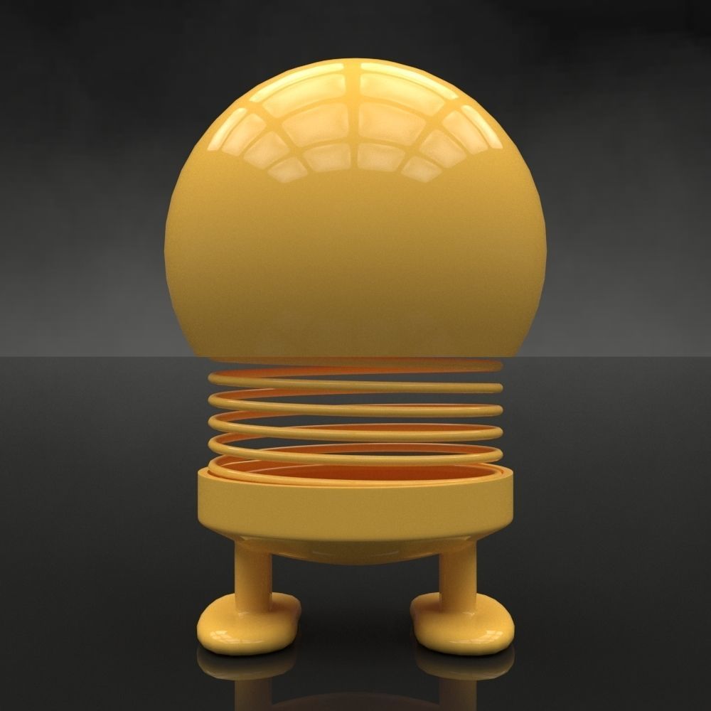 Spring emoji-11 3D model_1