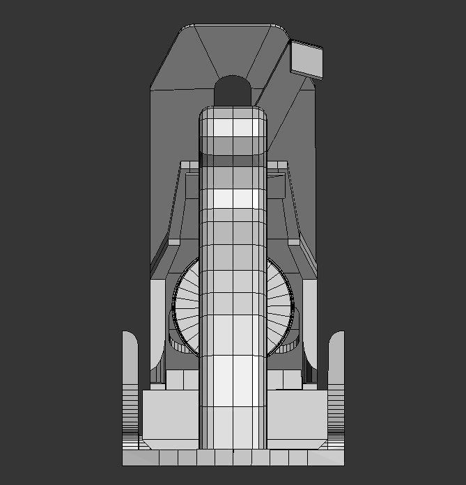 jointer plane Low-poly 3D model_13
