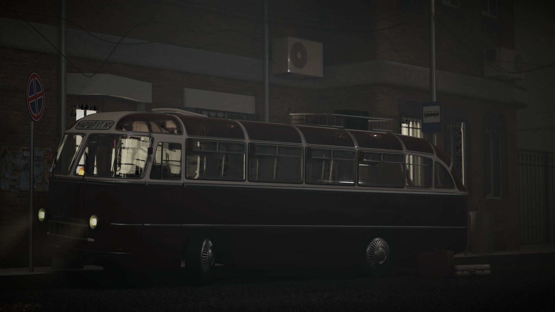 LAZ 695 Lviv high and low poly 3D model_22