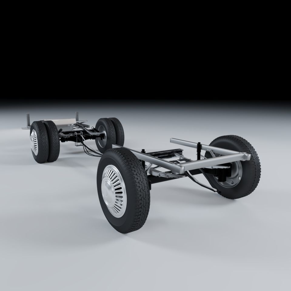 LAZ 695 Lviv high and low poly 3D model_18