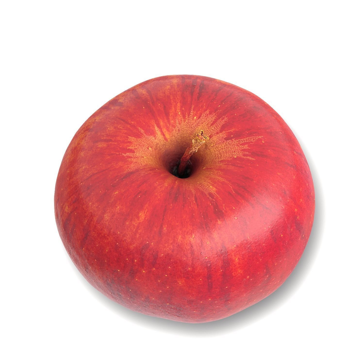 Photorealistic 3D Scanned Apple Low-poly 3D model_2