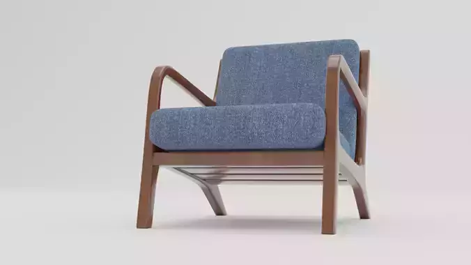 Modern wooden chair