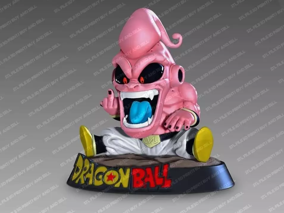 Majin Boo 3D print model