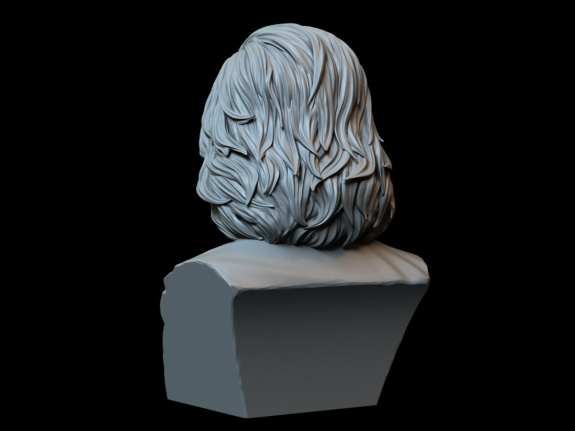 Kylo Ren aka Ben Solo from Star Wars Adam Driver 3D print model_5