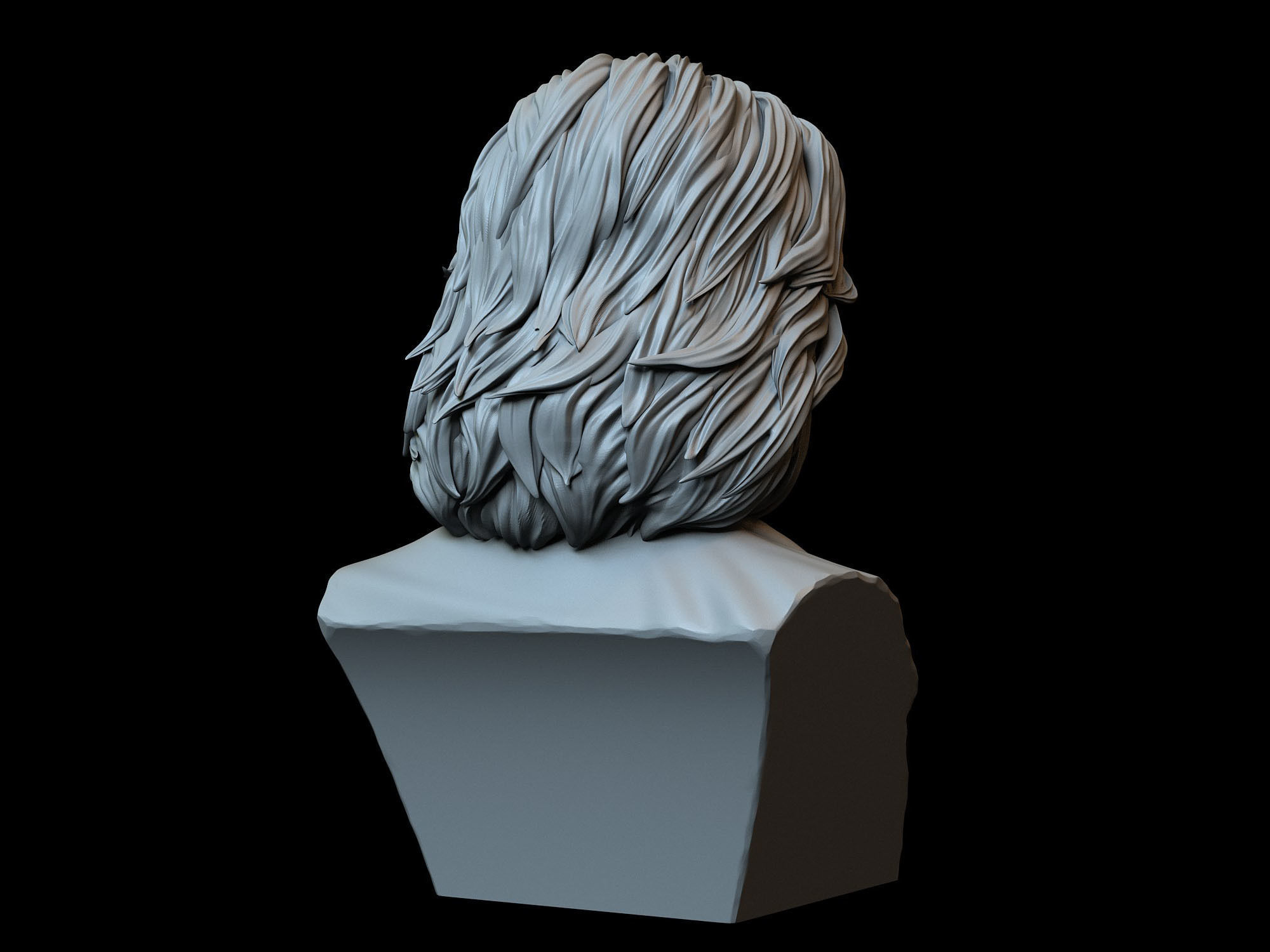 Kylo Ren aka Ben Solo from Star Wars Adam Driver 3D print model_6