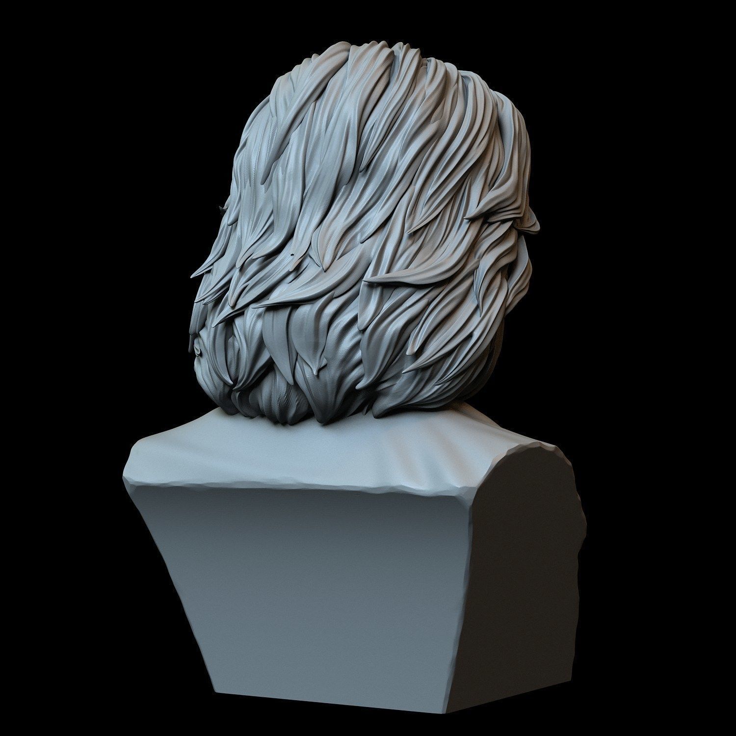 Kylo Ren aka Ben Solo from Star Wars Adam Driver 3D print model_15