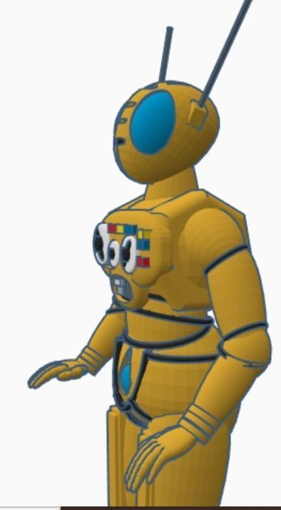 Bioman Peebo 3D print model_3