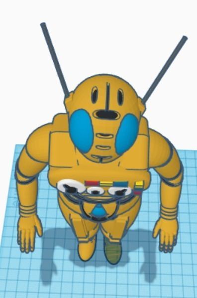 Bioman Peebo 3D print model_4