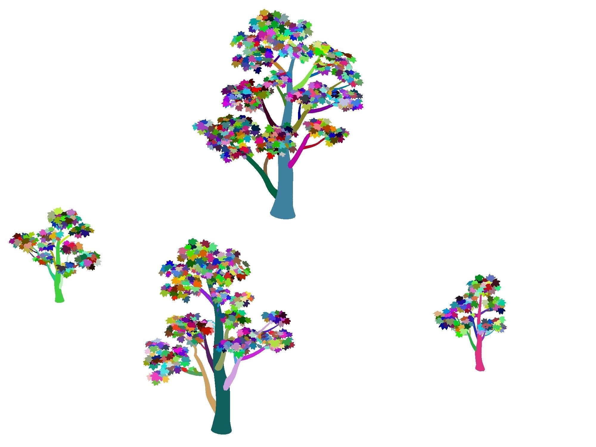 Large maple 61 3D model_1