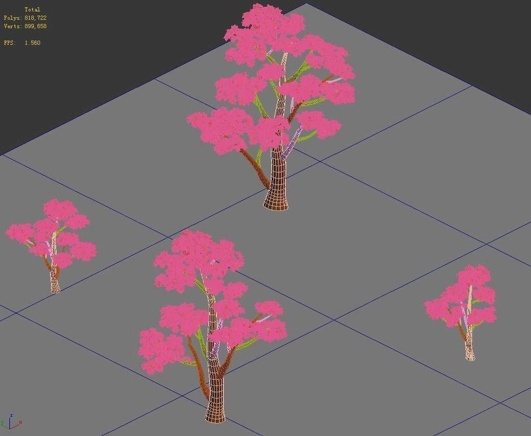 Large maple 61 3D model_3